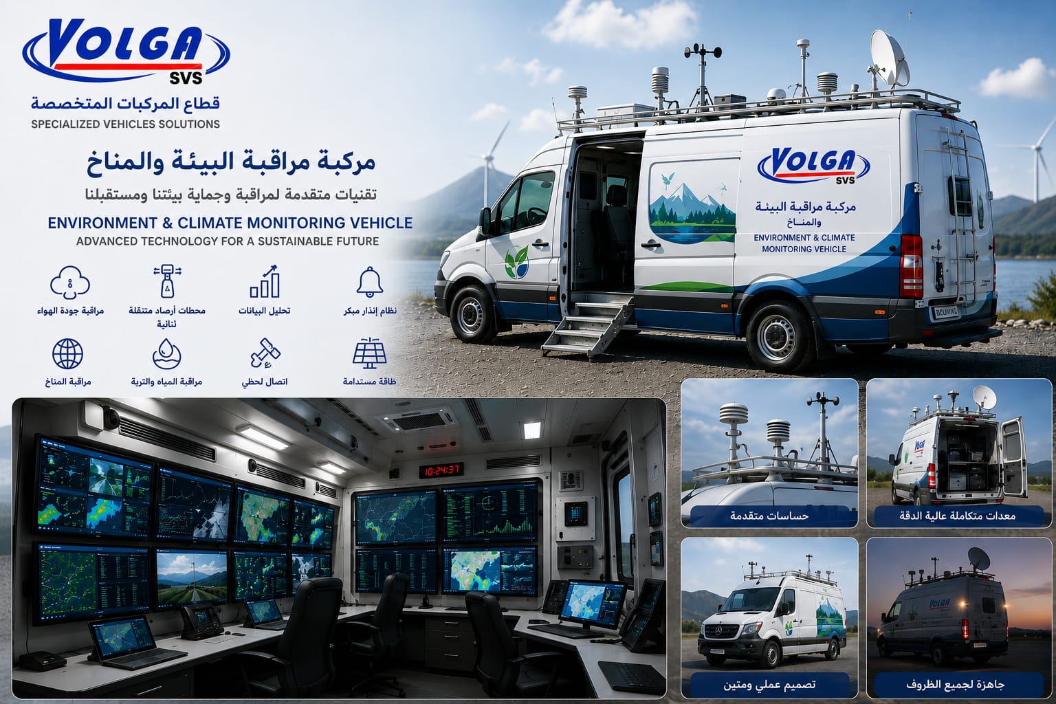 Environmental and Climate Monitoring Vehicles